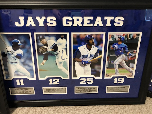Blue Jays Frames Photos and Jerseys in Baseball & Softball in Calgary