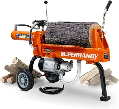 -brand new heavy duty electric log splitters! -heavy-duty 2.5eHP 15amp 1800W Electric Motor, powerin...
