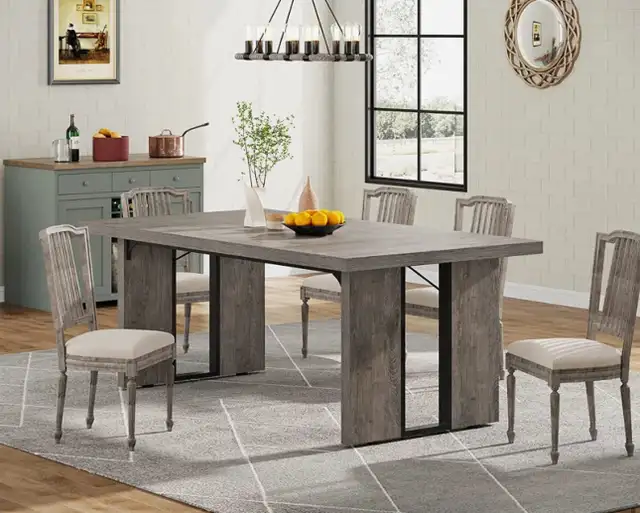 Baron Rectangular 70.9" Dining Table in Dining Tables & Sets in City of Toronto - Image 10