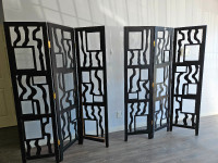 2 classy black room dividers! Cheap Low Price!