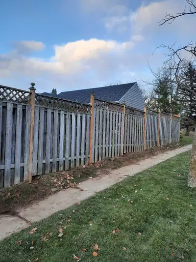 Fence post don't let winter take it, View more