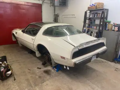 1980 turbo trans am Indy pace car y85 ws6 car runs needs some floor work and time spent on it to mak...