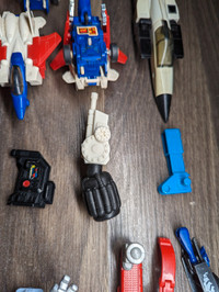 g1 transformers lot(5 commandarones,g1 ramjett,& other parts)