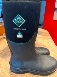 Men's MUCK BOOT CHORE Classic Steel toe Insulated CSA Tall Boot