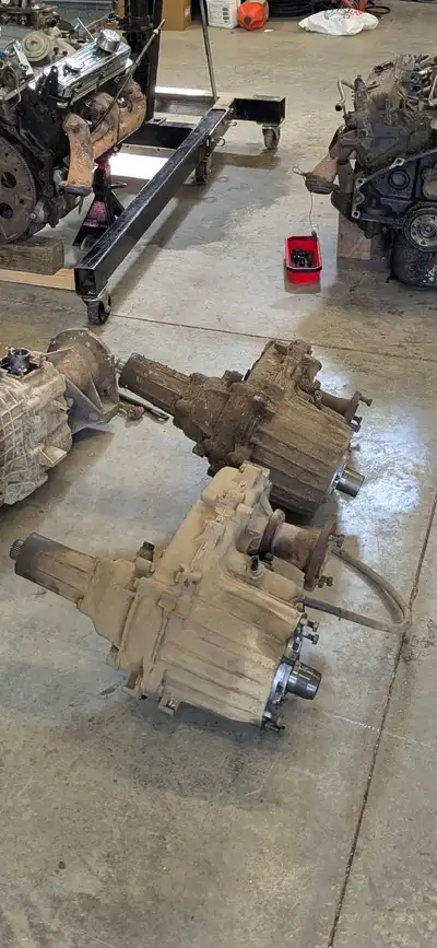 Out of good running 1993 GMC K1500 automatic (written off deer hit). Truck was a pavement princess a...