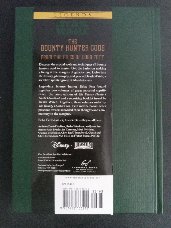 The Bounty Hunter Code: From the Files of Boba Fett in Fiction in St. Catharines - Image 2
