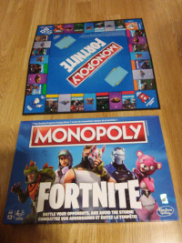 MONOPOLY FORTNITE........COMME NEUF