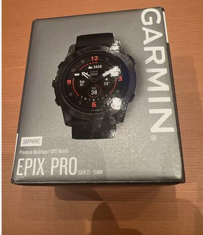 Garmin Epix Pro (Gen 2) is the great watch to meet your fitness goals. Brand new in the box and neve...