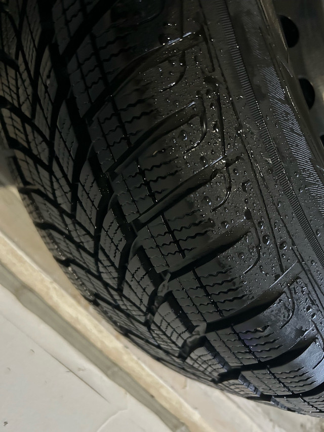 17" Winter with Steel Rims - One Season Old - with Invoice in Tires & Rims in Markham / York Region - Image 2