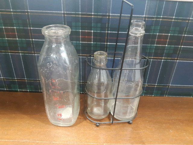 Lot de 10 bouteilles vitre pot masson antique  dans Art et objets de collection  à Granby - Image 4