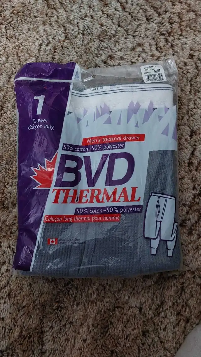 Mens Thermal Underwear in Men's in Strathcona County - Image 3