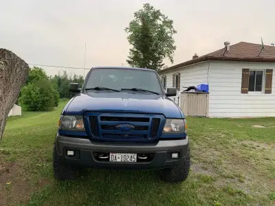 Selling my 2007 Ford Ranger FX4 Level 2 5 speed Manuel 4x4 for 8000$. Great truck, sad to see it go...