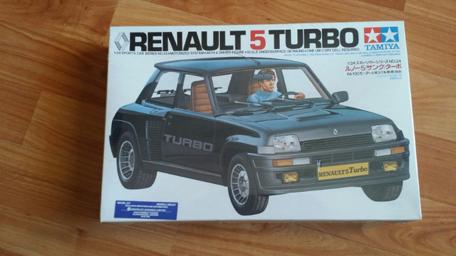 Sealed Tamiya Renault 5 Turbo Model Kit In 1/24 Scale in Hobbies & Crafts in Oshawa / Durham Region