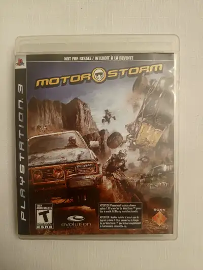 Motorstorm (Not For Resale) for PS3, View more