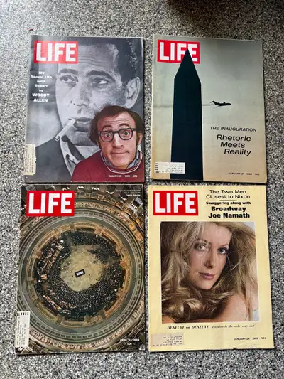 4 Issues of LIFE Magazine from 1969, View more