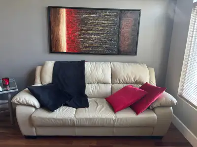 Sofa cuir 3 places, View more