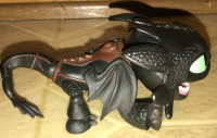 Real Action Vinyl TOOTHLESS Figure Dreamworks Dragon Articulated