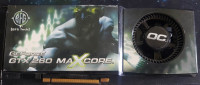 Cartes videos : GeForce GTX 260, GTX 550 et Radeo x1300