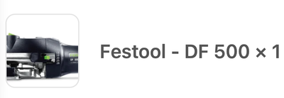 NEW FESTOOL Equipment - BEST Offer accepted by February 28th., View more