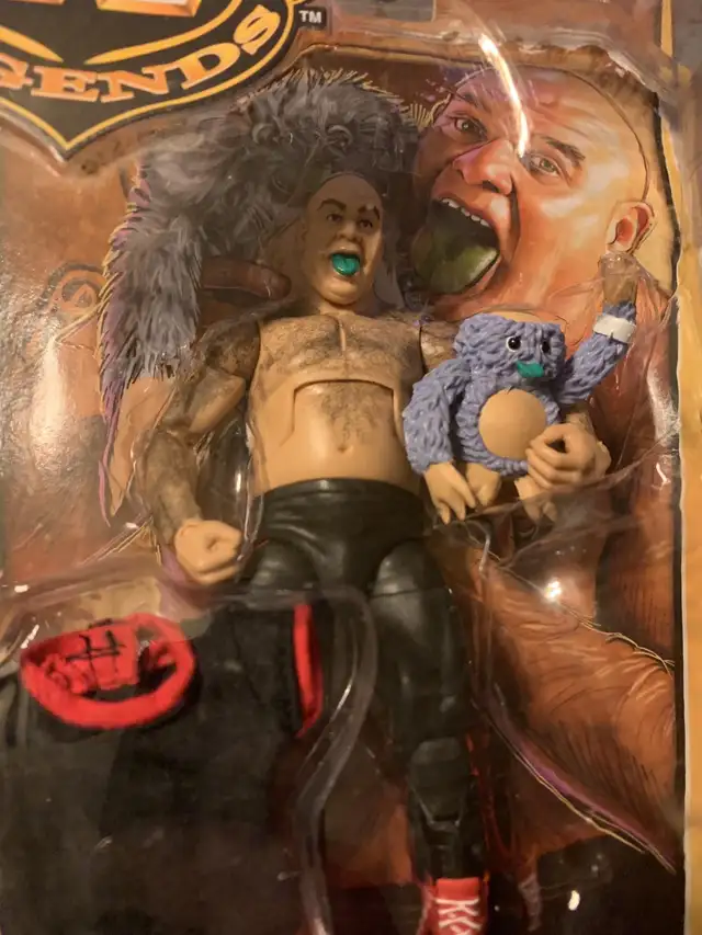 MATTEL WWE Elite Legends GEORGE THE ANIMAL STEELE Series 4 in Toys & Games in Oshawa / Durham Region - Image 3