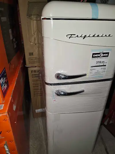 Frigidaire 2 Door Apartment Size Retro Refrigerator ONLY $309.99, View more