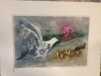 Lithograph by Listed Artist Saul Field and Jean Townsend