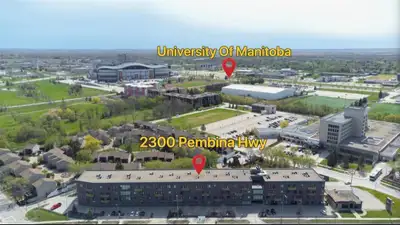 Condo for rent located near University of Manitoba