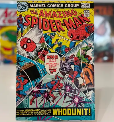 Amazing Spider-Man #154 (1976) – Sandman Appearance, View more
