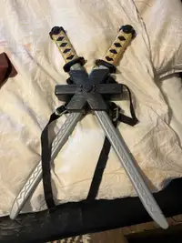 Ninja/ Turtle Halloween costume swords