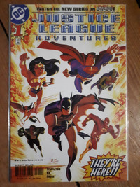 JUSTICE LEAGUE ADVENTURES #1 BASED ON WB CARTOON