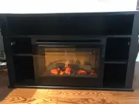 Electric Fireplace TV Stand Console