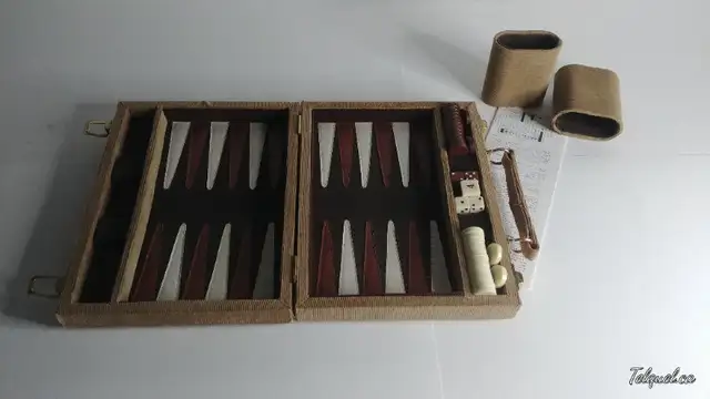 Backgammon en Corde du Roi - 9" in Toys & Games in Longueuil / South Shore - Image 3