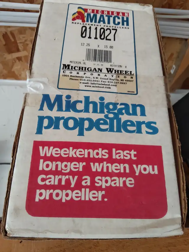 Outboard Propeller in Boat Parts, Trailers & Accessories in Kingston - Image 3