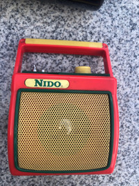 Very rare Nido Nestle mini radio