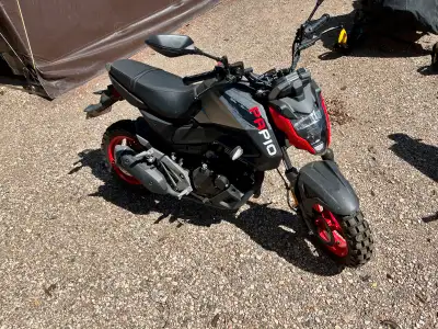 2023 Papio, 1600kms, in excellent condition. 6spd gearbox, currently on dual purpose tires, but come...