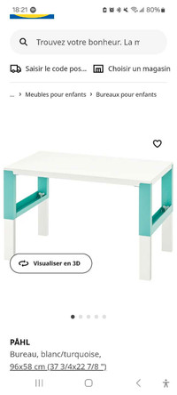 Bureau pour enfant