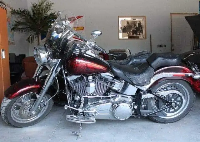 Harley Davidson fatboy 09 in Street, Cruisers & Choppers in Calgary - Image 5