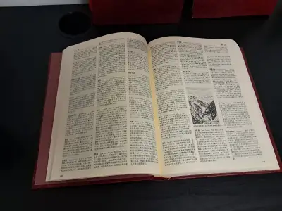 Incomplete Set of Old Chinese Encyclopedias / Prop Books, View more
