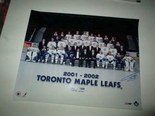 Curtis Joseph Signed 16 x 20 Limited Edition Photo63826840284291120