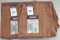 Lot of (2) Pairs Dickies 40"x11" Carpenter's Shorts; Louisbourg