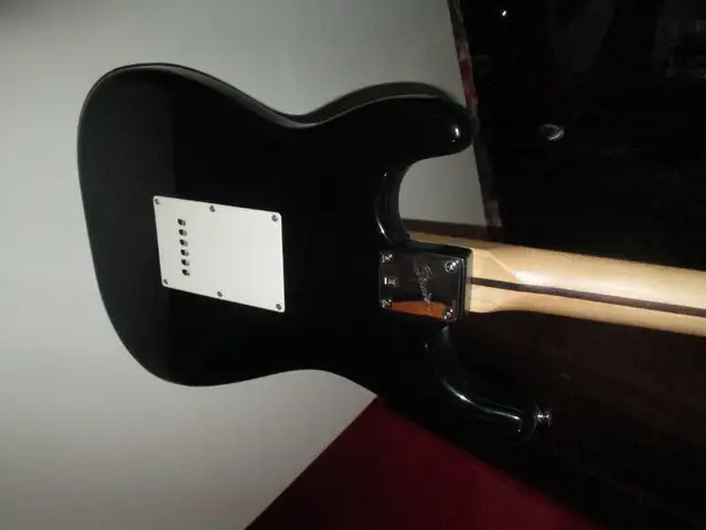 Meat Loaf Signed Fender Guitar - Proof From Private Signing in Arts & Collectibles in Mississauga / Peel Region - Image 3