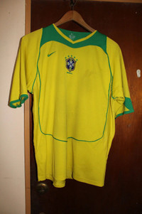 Brazil Soccer Dry Fit Embroidered jersey