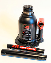 MotoMaster 12 Ton Low Profile Hydraulic Bottle Jack