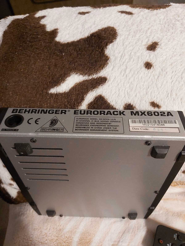  BEHRINGER EURORACK MX 602A in Pro Audio & Recording Equipment in Dartmouth - Image 4