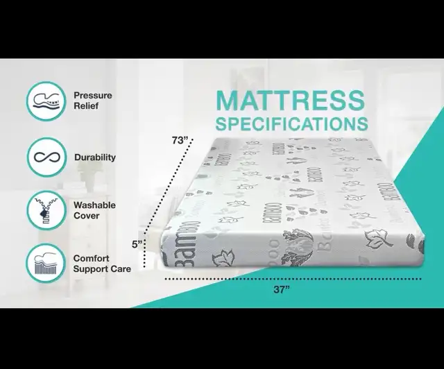 Single Bed With Mattress in Beds & Mattresses in Delta/Surrey/Langley - Image 4