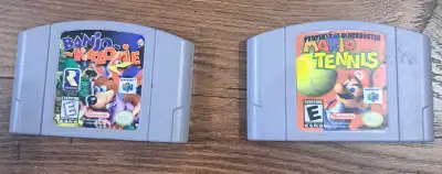Mario Tennis et Banjo-kazoie Nintendo 64, View more