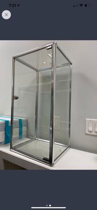 Glass display cabinets 