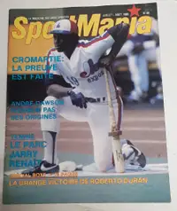 Sport Mania Juillet/Aout 1980 Warren Cromartie Andre Dawson