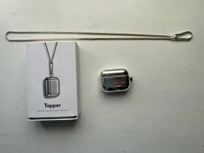 Tapper AirPods Pro 1&2 Silver Plated Case, View more
