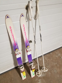 Downhill Ski Equipment for young childSkis,Bindings,Boots
